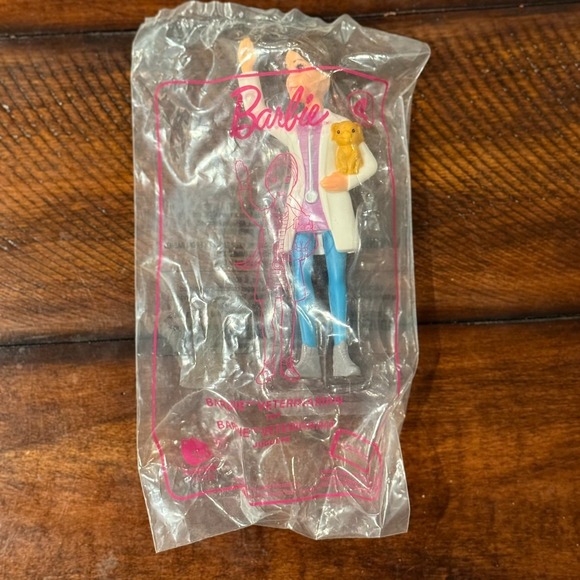 2019 McDonald's Barbie Happy Meal Toy #4 – Veterinarian Barbie – Sealed - Picture 1 of 3